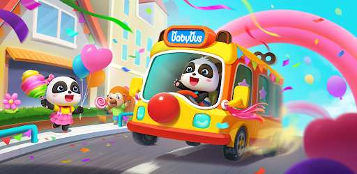 Baby Panda's School Bus